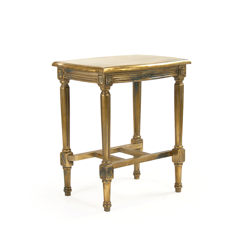 Burkett Side Table, studio photo 1 of 4 on a white background