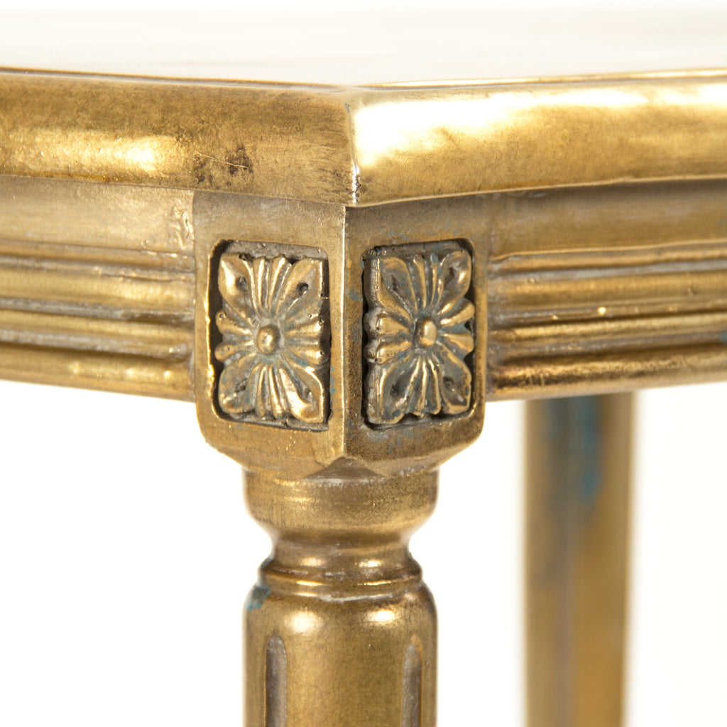 Burkett Side Table, studio photo 3 of 4 on a white background