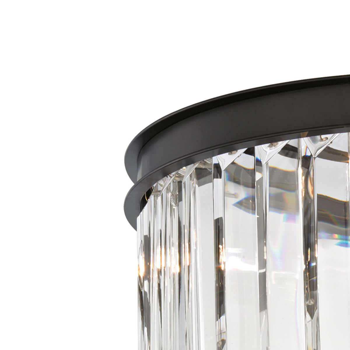 Palacial 16 inch crystal chandelier, additional view