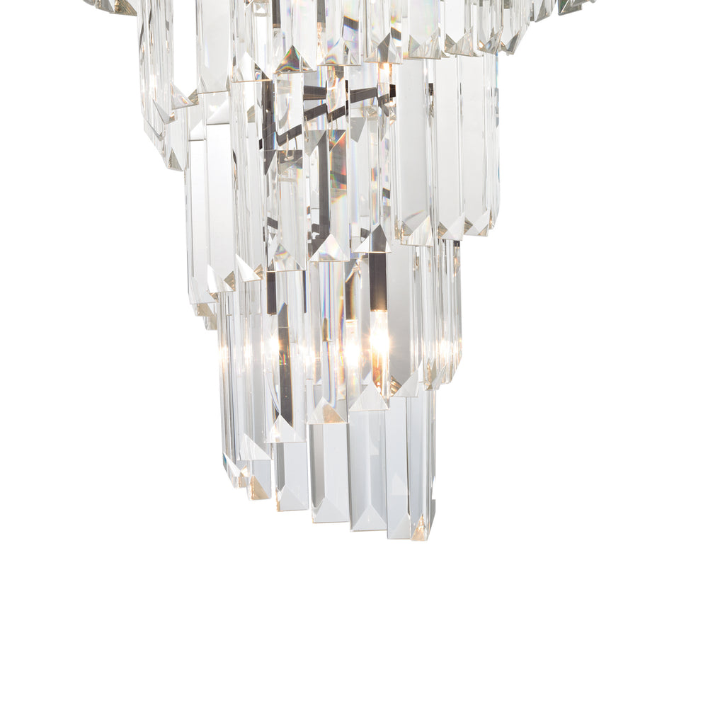 Palacial 16 inch crystal chandelier, additional view