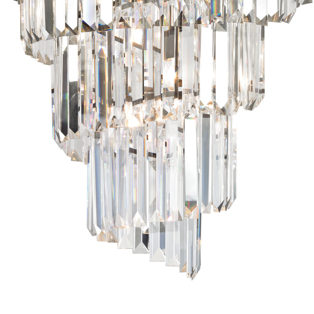 Palacial 26 inch crystal chandelier, additional view