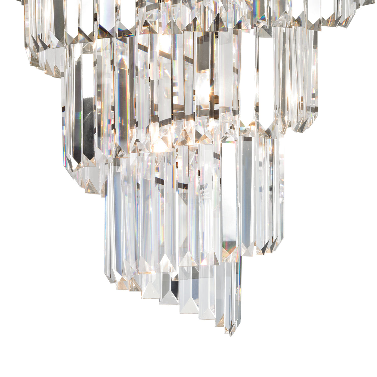 Palacial 26 inch crystal chandelier, additional view