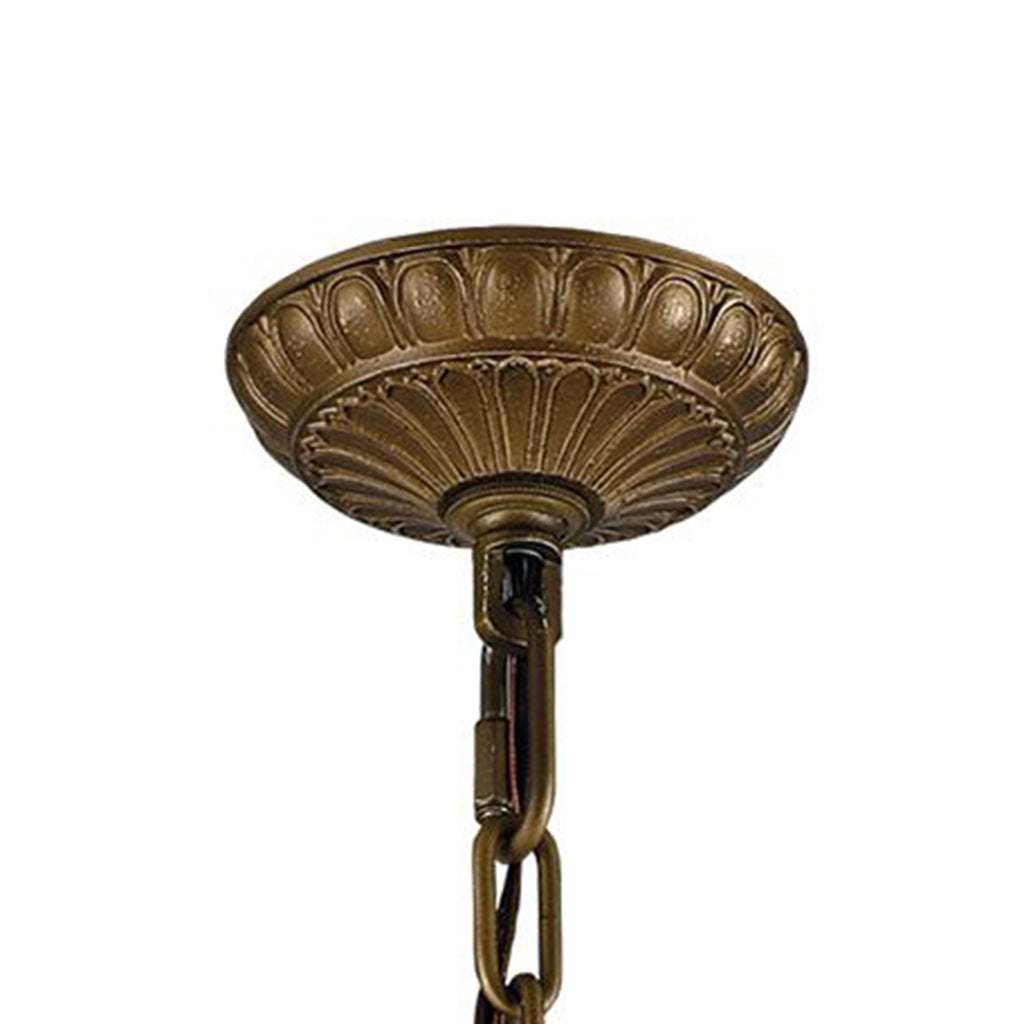 Elizabethan 28 inch crystal chandelier, additional view