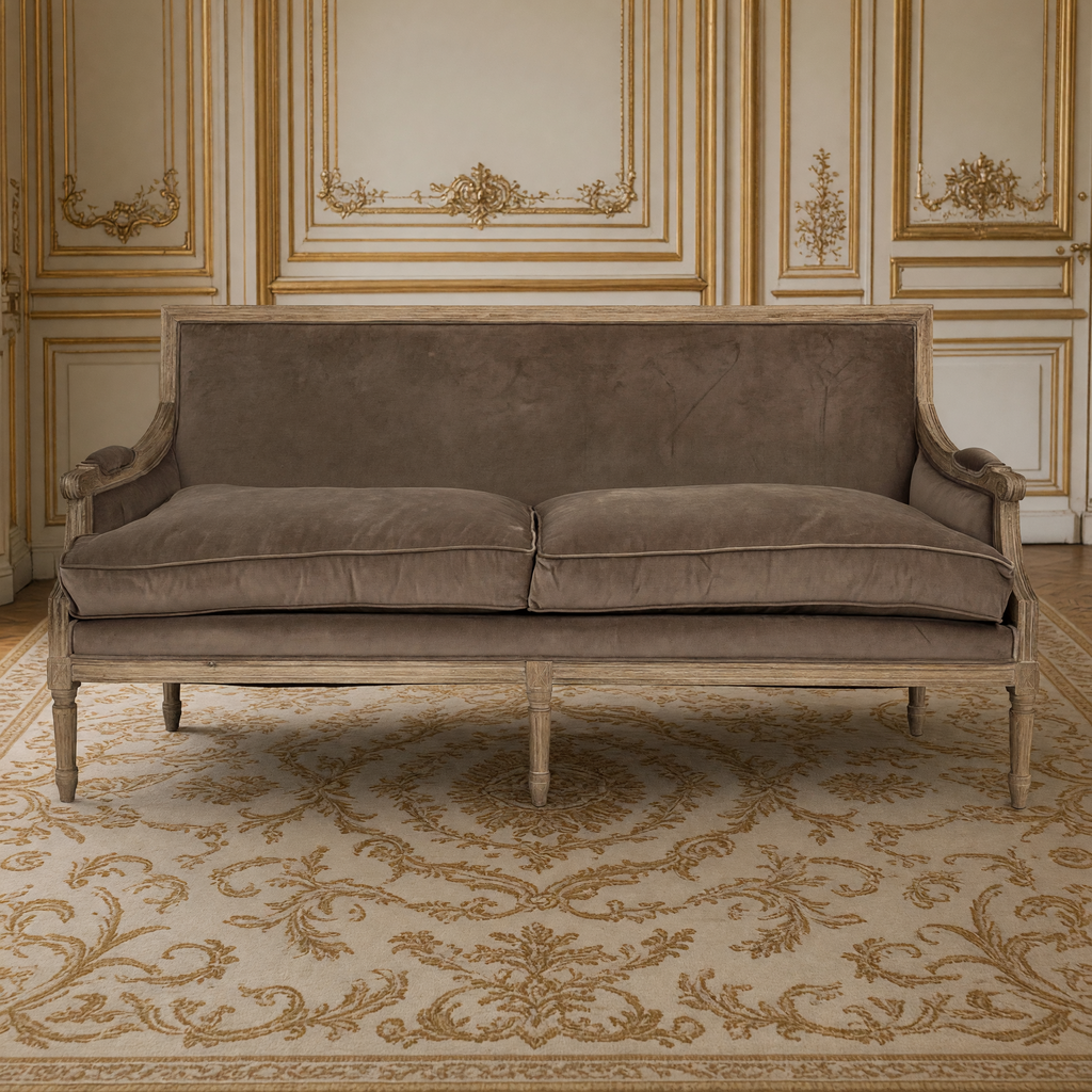 Louis sofa front view