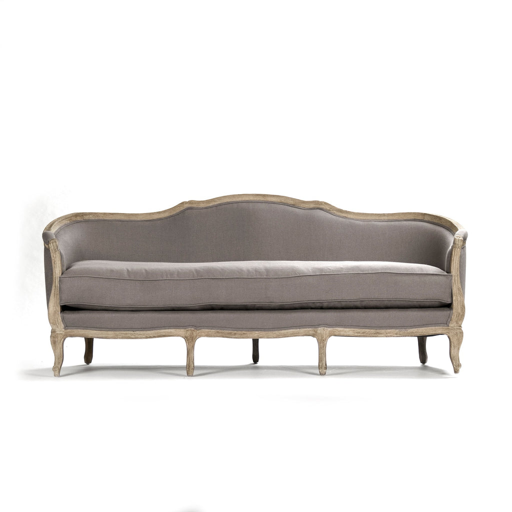 Maison French Linen Sofa, studio photo 2 of 7 on a white background