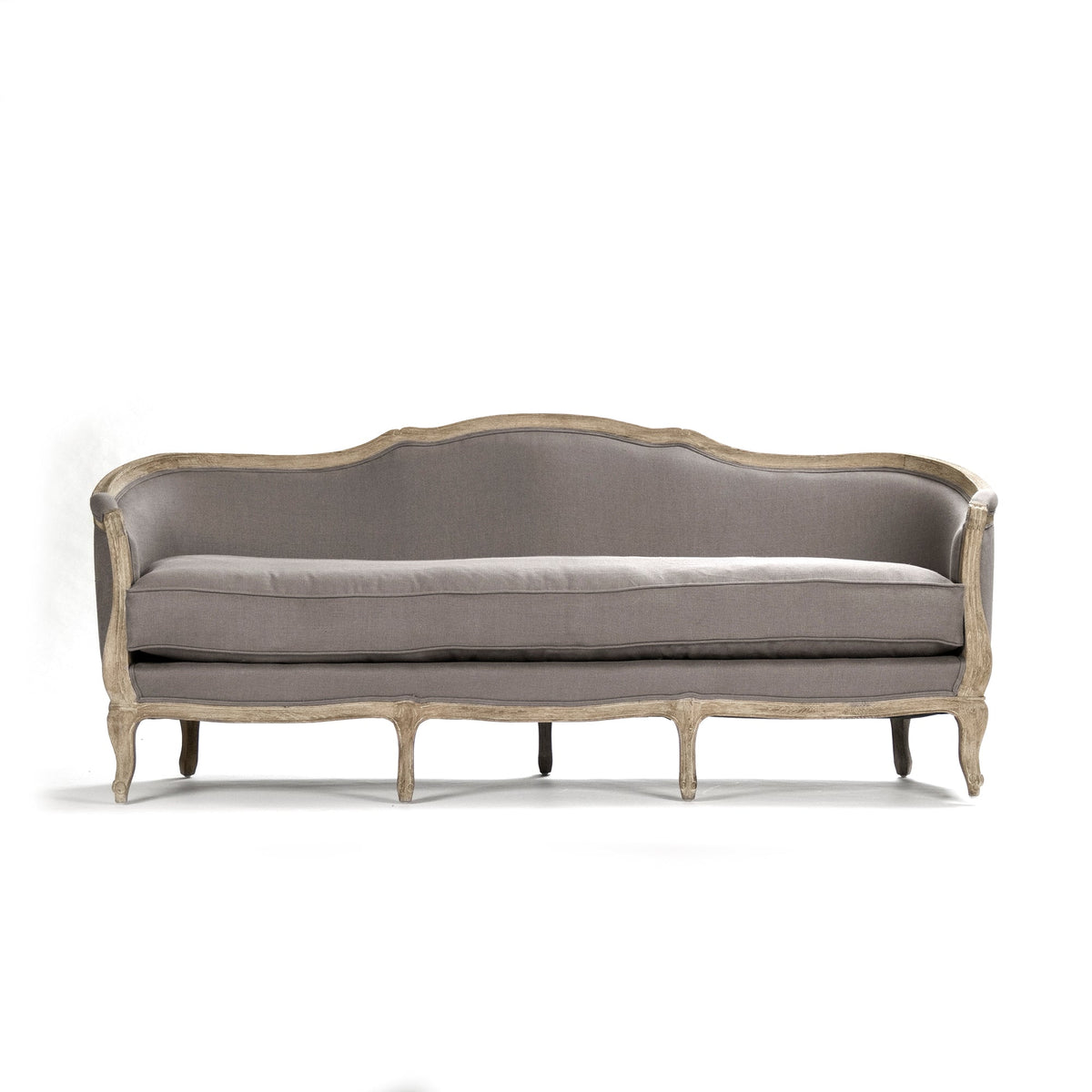 Maison French Linen Sofa, studio photo 2 of 7 on a white background