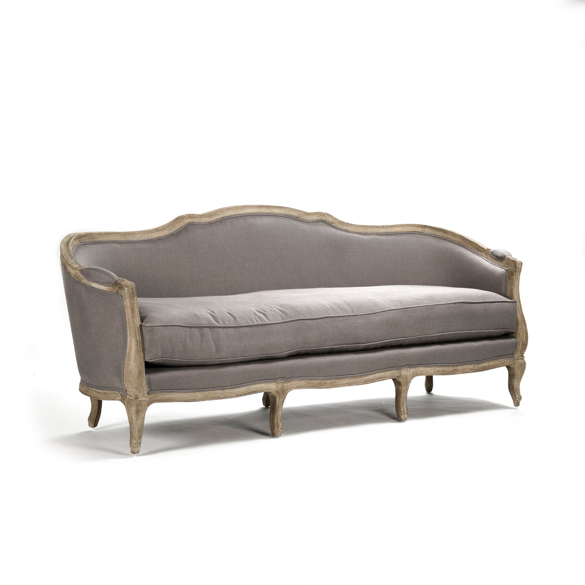 Maison French Linen Sofa, studio photo 3 of 7 on a white background