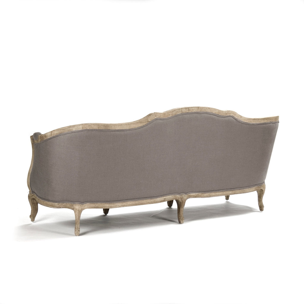 Maison French Linen Sofa, studio photo 4 of 7 on a white background