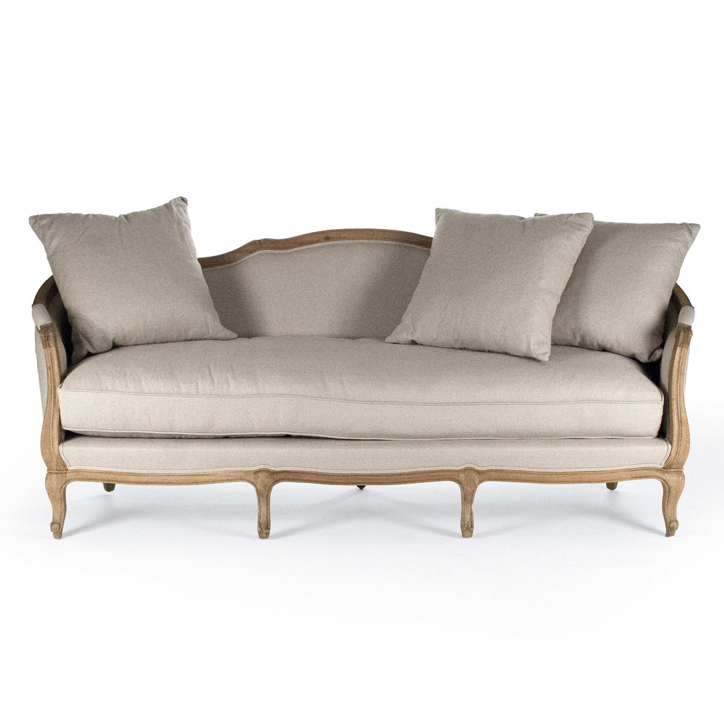 Maison French Linen Sofa, studio photo 6 of 7 on a white background