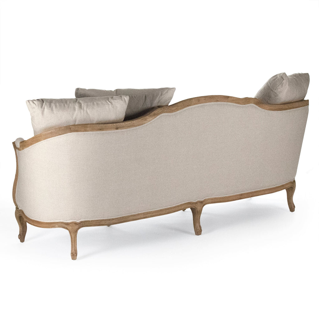 Maison French Linen Sofa, studio photo 7 of 7 on a white background