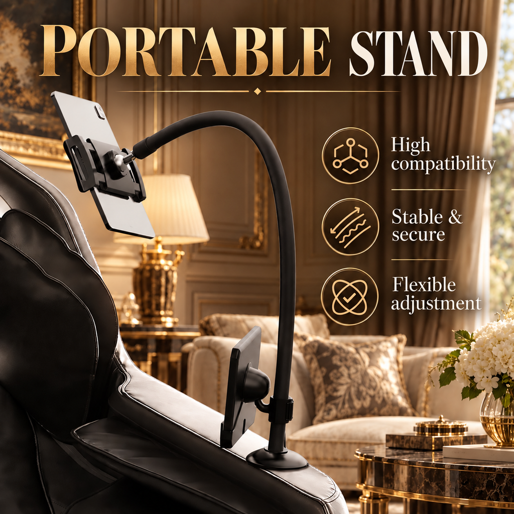 Black Zero-Gravity Full-Body Massage Chair with Bluetooth