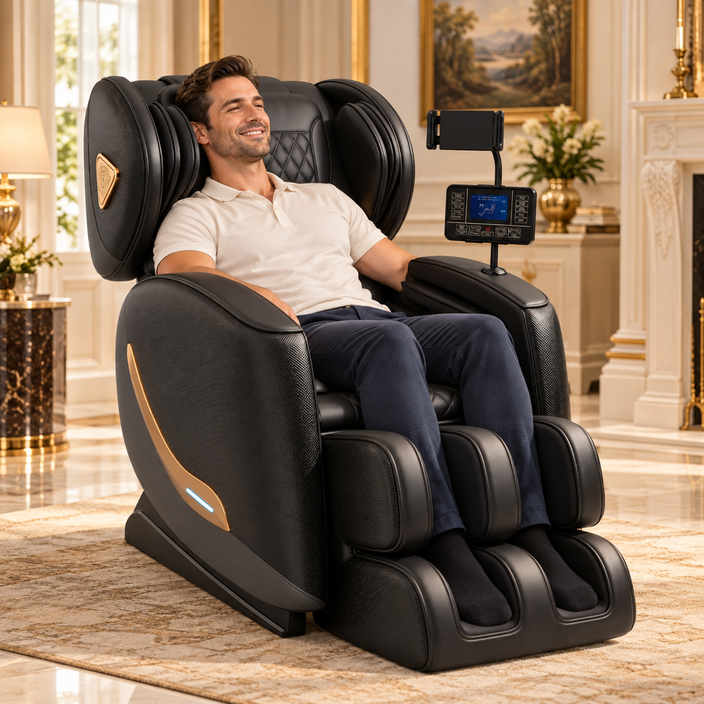 Luxury Full-Body Zero Gravity Massage Chair with Heat