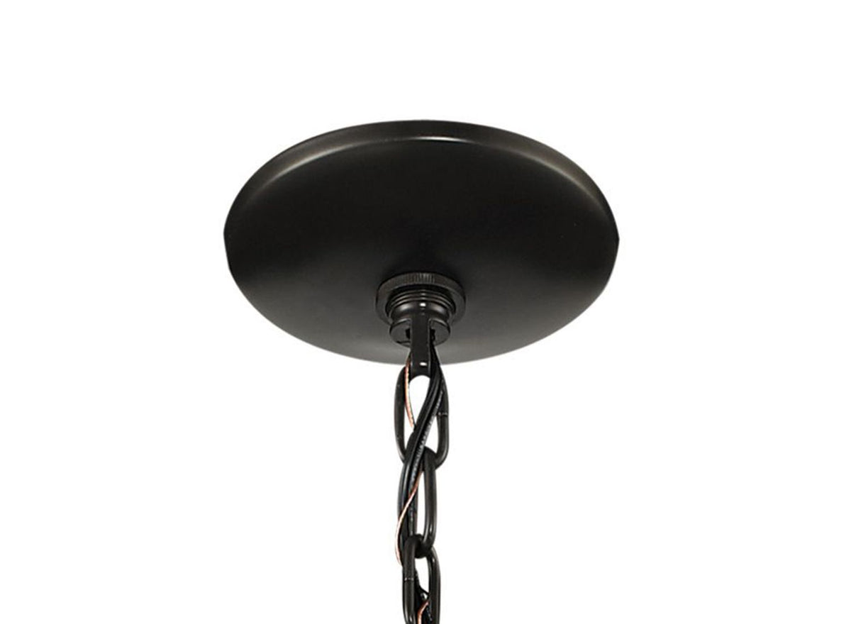 Palacial Cascading K9 Crystal Chandelier, Oil-Rubbed Bronze, 20" or 24"